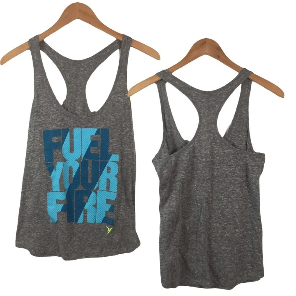 WS566 Old Navy Fuel Your Fire Racerback Tank Top M